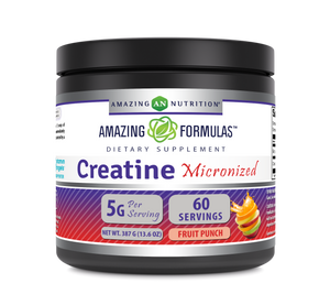Micronized Creatine Monohydrate | Fruit Punch | 5g 60srvgs