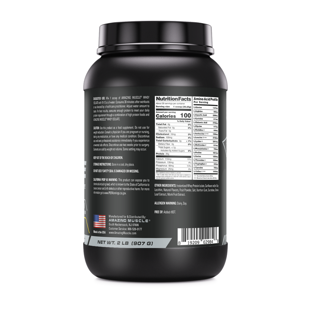 WHEY ISOLATE PROTEIN | 2lbs