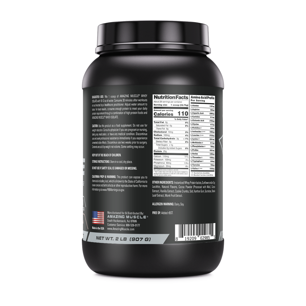 WHEY ISOLATE PROTEIN | 2lbs