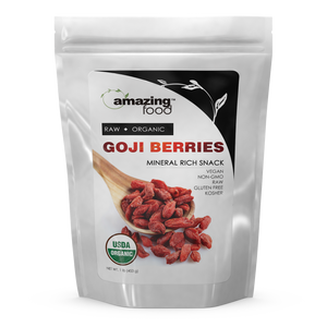 Amazing Food Organic Goji Berries 1 Lb Powder - Amazing Nutrition