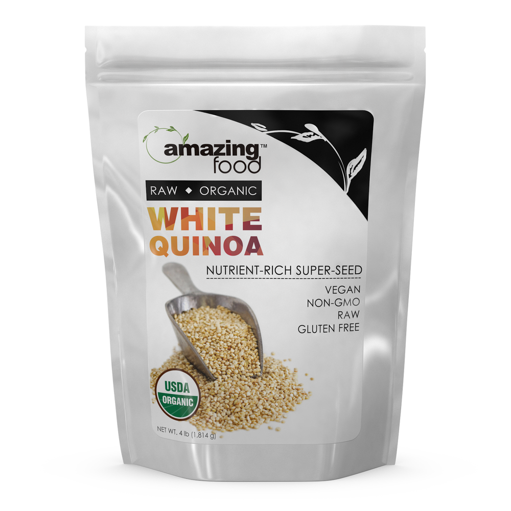 Amazing Food | Organic White Quinoa | 4lbs