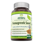 Herbal Secrets Fenugreek Seed | 610mg 180 Veggie Capsules