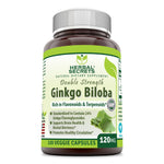 Herbal Secrets Ginkgo Biloba (Double Strength) | 120mg 120 Veggie Capsules
