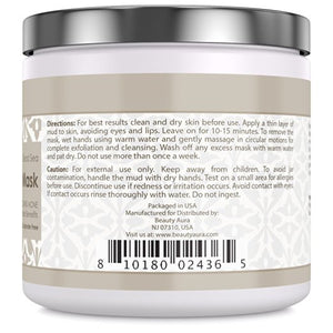 Beauty Aura Dead Sea Mud Mask 250 Grams 8.8 Fl Oz