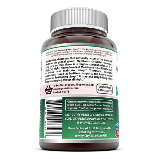 Amazing Formulas Melatonin 10 Mg 120 Softgels