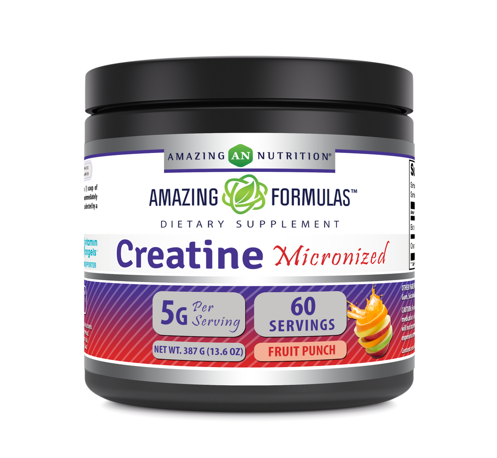 
                
                    Load image into Gallery viewer, Amazing Formulas Micronized Creatine Monohydrate | 1 Lb Fruit Punch
                
            