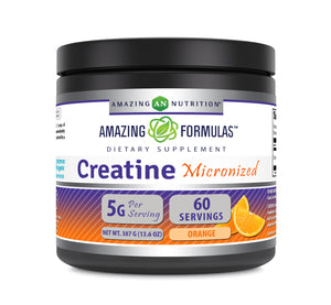 Amazing Formulas Micronized Creatine Monohydrate | 1 Lb Orange