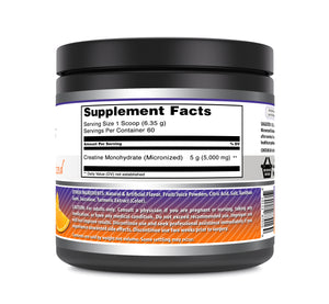 Amazing Formulas Micronized Creatine Monohydrate | 1 Lb Orange