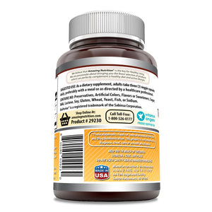 Amazing Formulas Turmeric Curcumin BioPerine 2250 Mg Per Serving 180 Veggie Capsules
