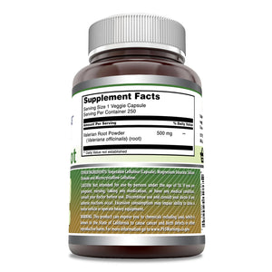 Amazing Formulas Valerian Root 500 Mg 250 Capsules