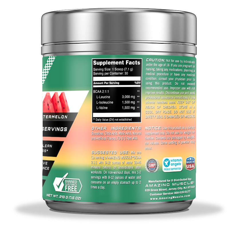 BRANCHED CHAIN AMINO ACIDS 2:1:1 | 30srvgs | 4 available flavors