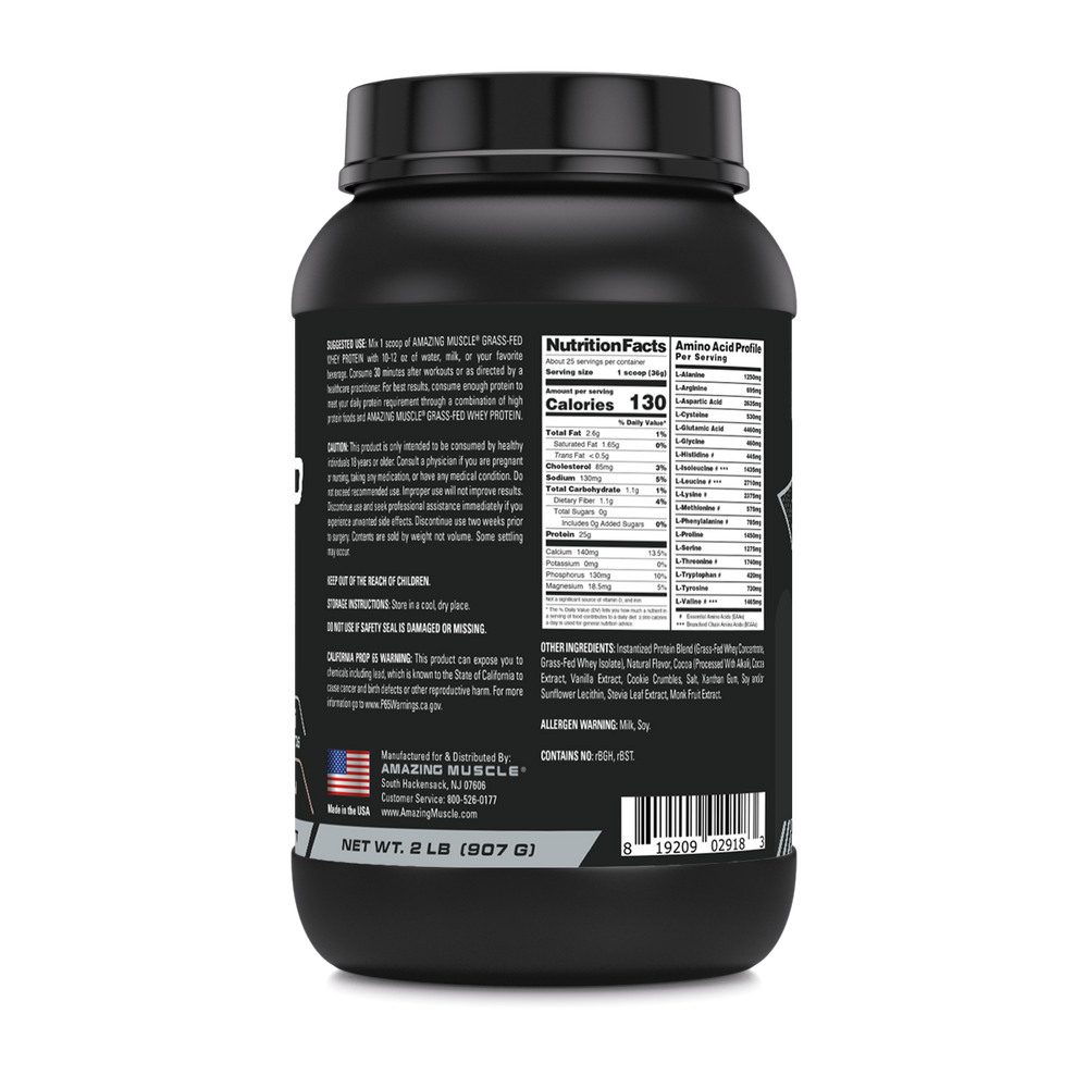 GRASS FED WHEY PROTEIN w/Stevia