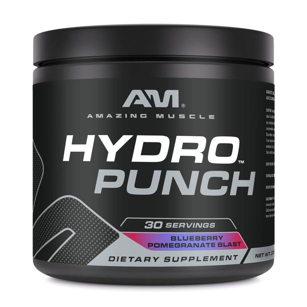 Amazing Muscle Hydro Punch | Hydration + Electrolyte Blend | 375 Grams | 30 Servings