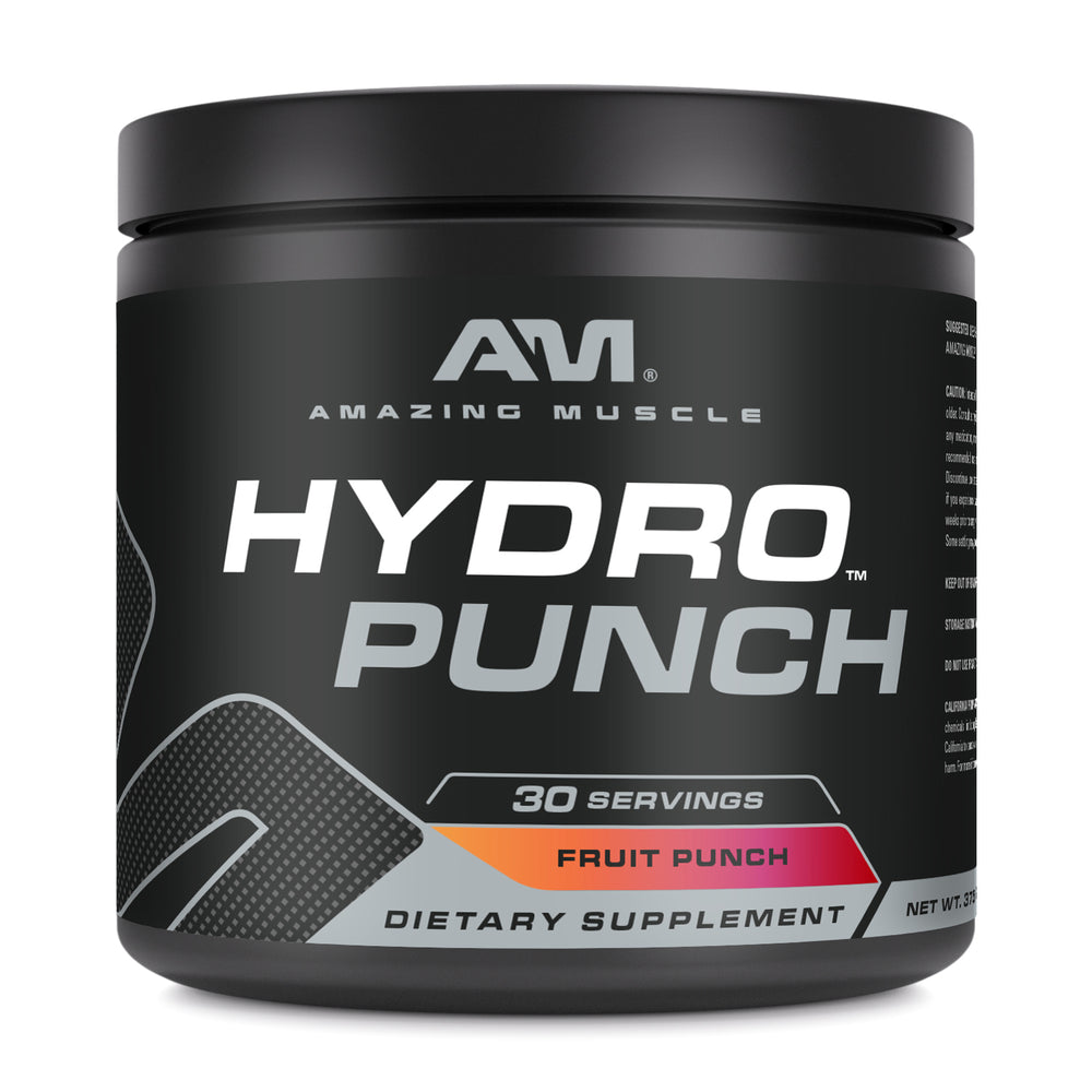 Amazing Muscle Hydro Punch | Hydration + Electrolyte Blend | 375 Grams | 30 Servings