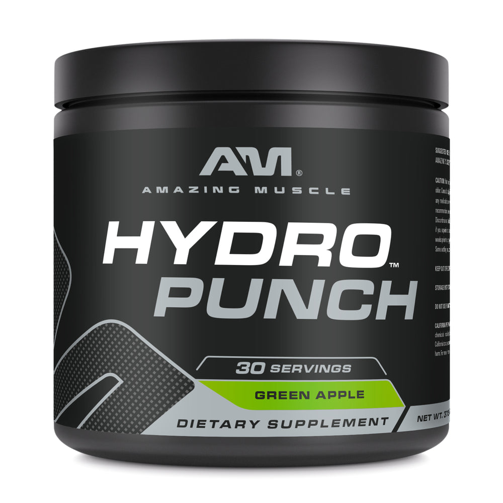 Amazing Muscle Hydro Punch | Hydration + Electrolyte Blend | 375 Grams | 30 Servings