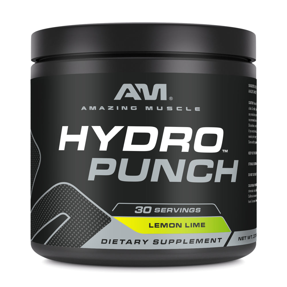 Amazing Muscle Hydro Punch | Hydration + Electrolyte Blend | 375 Grams | 30 Servings