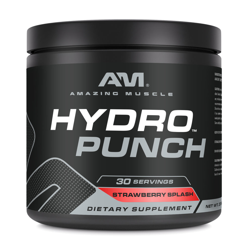 Amazing Muscle Hydro Punch | Hydration + Electrolyte Blend | 375 Grams | 30 Servings