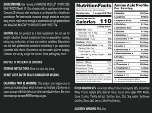 HYDROLYZED WHEY PROTEIN ISOLATE