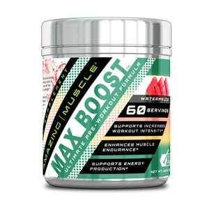 MAX BOOST | 7 available flavors
