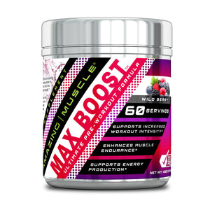 MAX BOOST | 7 available flavors