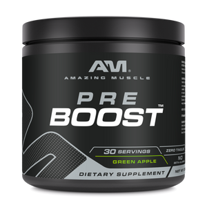 Amazing Muscle Pre Boost | Beta-Alanine Free | 30 Servings