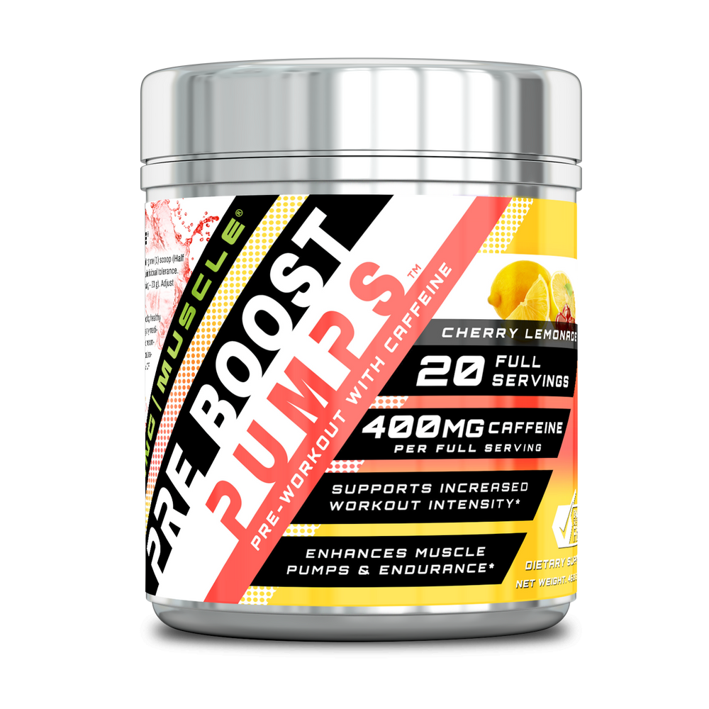 PRE BOOST PUMPS | 5 available flavors