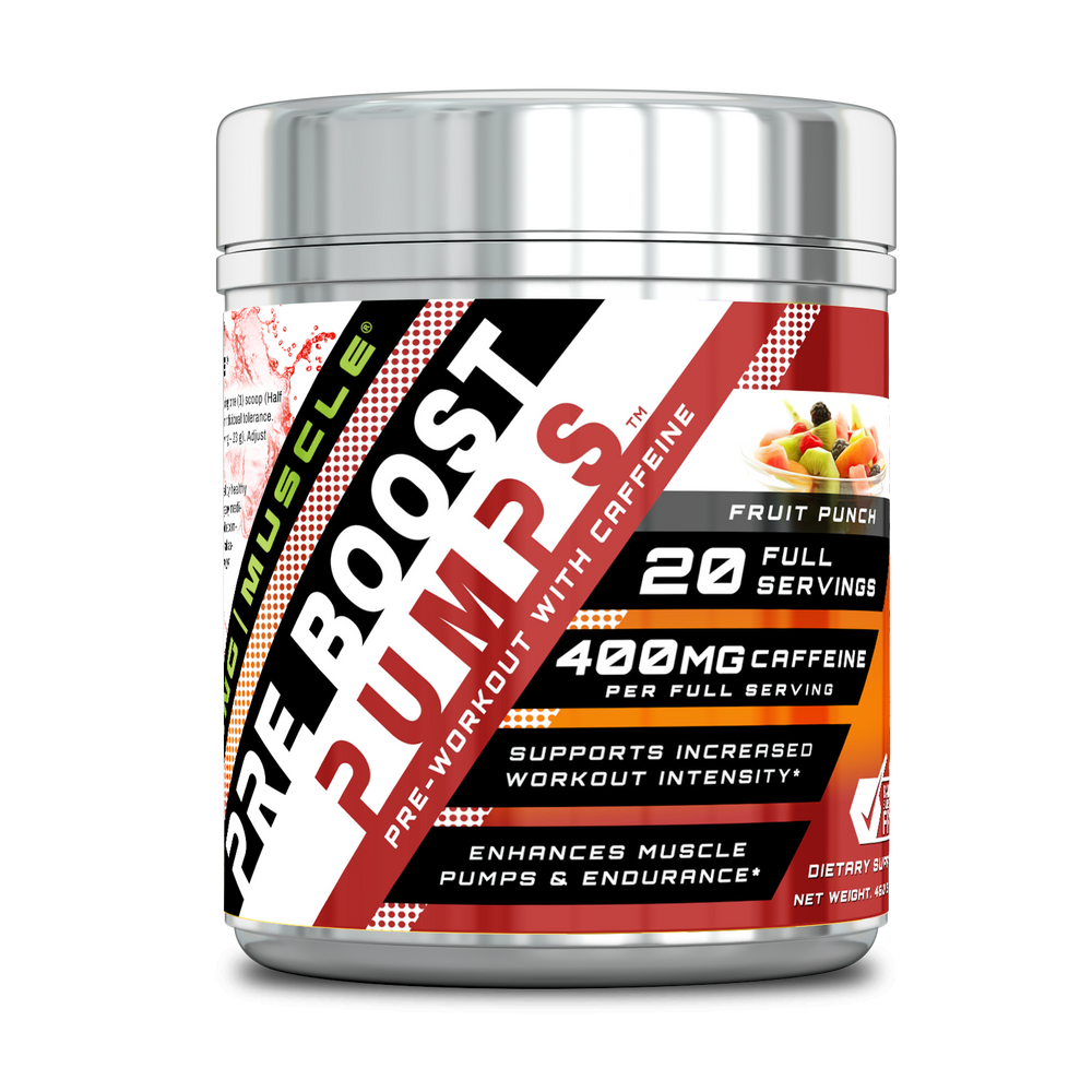 PRE BOOST PUMPS | 5 available flavors