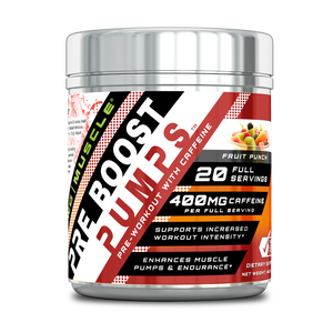 PRE BOOST PUMPS | 5 available flavors