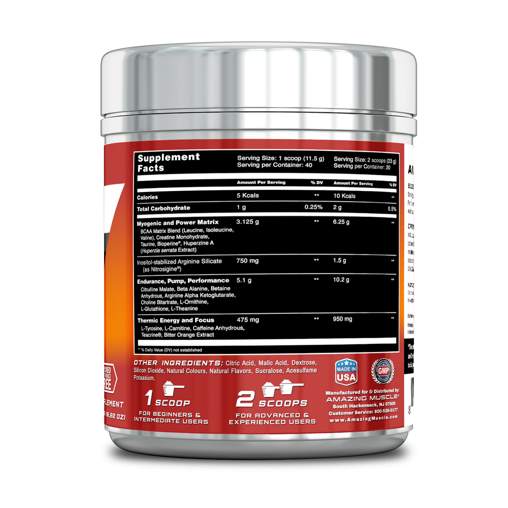 PRE BOOST PUMPS | 5 available flavors