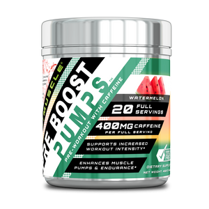 PRE BOOST PUMPS | 5 available flavors
