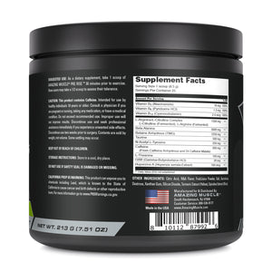 Amazing Muscle Pre Rise Pre-Workout Powder with Caffeine & Beta-Alanine for Men & Women | 25 Servings