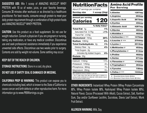 WHEY PROTEIN | Isolate & Concentrate | 2lbs