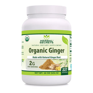 Herbal Secrets Organic Ginger Powder | 16 Oz
