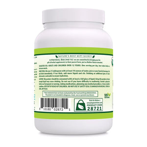 Herbal Secrets Psyllium Husk Powder | USDA Certified Organic | 16 Oz