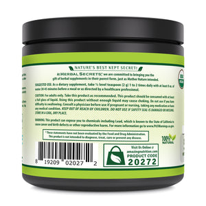 Herbal Secrets Organic Maca Root Powder | 8 Oz
