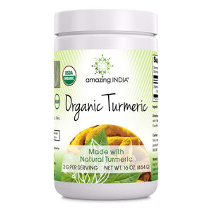 Herbal Secrets USDA Certified Organic Turmeric Powder | 16 Oz