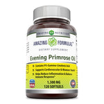 Amazing Formulas Evening Primrose Oil Dietary Supplement 1300 Mg 120 Softgel