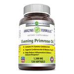 Amazing Formulas Evening Primrose Oil Dietary Supplement 1300 Mg 120 Softgel