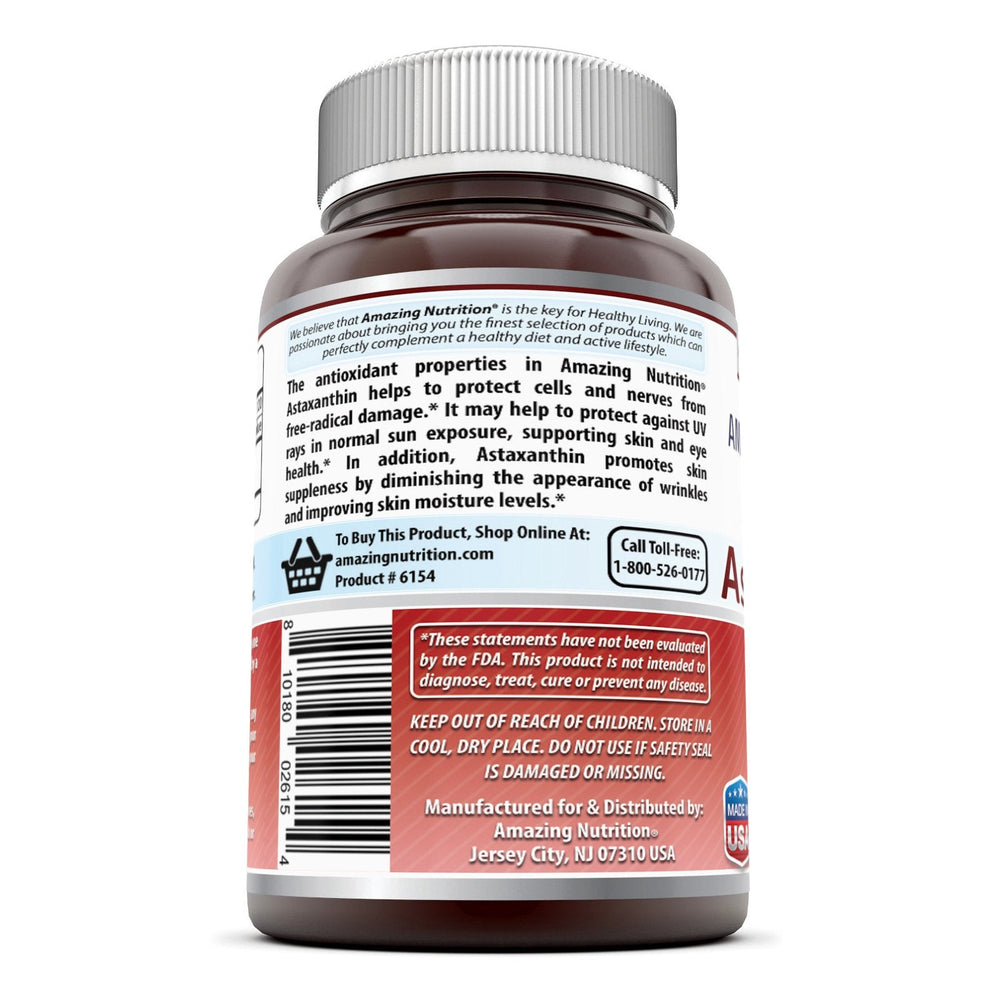 
                
                    Load image into Gallery viewer, Amazing Formulas Astaxanthin 12 Mg 120 Softgels
                
            