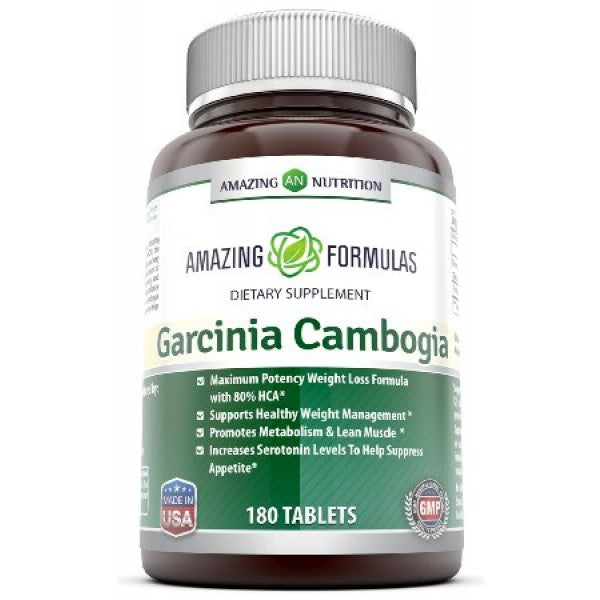 Amazing Formulas Garcinia Cambogia Extract 1500 Mg 180 Tablets