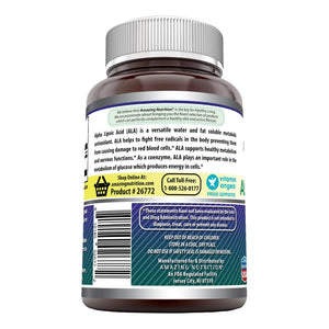 Amazing Formulas Alpha Lipoic Acid 300 mg 120 Capsules