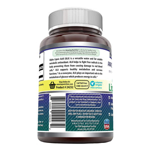 Amazing Formulas Alpha Lipoic Acid 300 Mg 60 Capsules