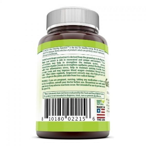 Herbal Secrets Grapeseed Extract 100 Mg 120 Capsules
