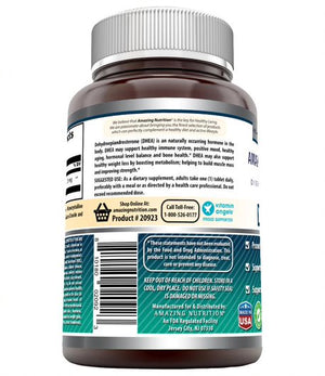 Amazing Formulas DHEA Dietary Supplement 50 mg 120 Tablets