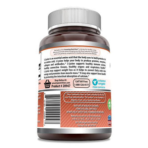 Amazing Formulas L-Lysine - 1000mg 180 Vegetarian Tablets