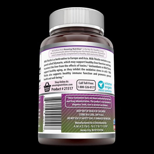Amazing Formulas Milk Thistle 1000 Mg 120 Softgels