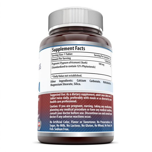 Amazing Formulas Pygeum 100 Mg 120 Tablets
