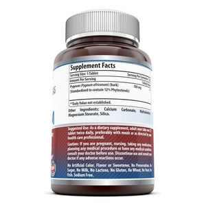 Amazing Formulas Pygeum 100 Mg 120 Tablets