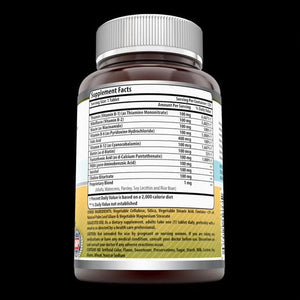 Amazing Formulas B-100 Dietary Supplement 100mg 120 Tablets