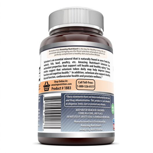 Amazing Formulas Selenium 50 Mcg 180 Tablets